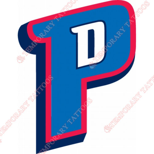 Detroit Pistons Customize Temporary Tattoos Stickers NO.1000